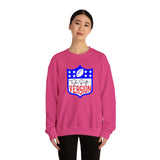 Taylor's Version Kansas City Arrowhead Heavy Crewneck Sweatshirt Travis Kelce Chiefs Swiftie Lover Football NFL Printify