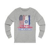 I Stand with Israel Long Sleeve T-Shirt Printify