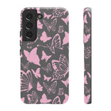 Phone Case with Butterfly Pattern Tough Cases Printify