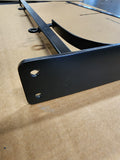 24" Modern Straight Sign Bracket with Simple Arch - NO SIGN Plush