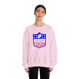 Taylor's Version Kansas City Arrowhead Heavy Crewneck Sweatshirt Travis Kelce Chiefs Swiftie Lover Football NFL Printify