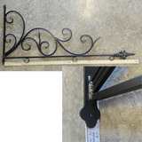 Sign Bracket - NO SIGN 40"y Scroll Fancy Style