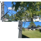 Sign Bracket - NO SIGN 40"y Scroll Fancy Style