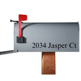 Mailbox Number Decal Address Decal