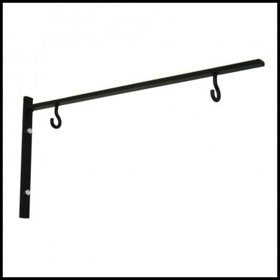 24" Simple Black Sign Bracket - NO SIGN SCS
