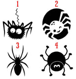 Halloween Vinyl Decals - Spiders Plush