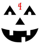 Halloween Stickers, Fall and Halloween Vinyl Decals, Fall Decor, Halloween Decor, Pumpkin Stickers, Fall Stickers, Jack O Lantern Plush