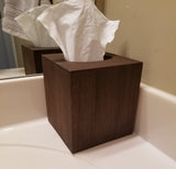Wooden Tissue Box with or without Wording - Bless You, God Bless You, Be our Guest, Tissues Plush