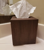 Wooden Tissue Box with or without Wording - Bless You, God Bless You, Be our Guest, Tissues Plush