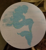 Set of 4 Wood Coasters 4x4 - Florida/Beach Themed Plush