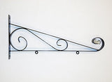 24" Scroll Blade Sign Bracket - NO SIGN Plush