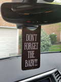 Custom Wood Sign- 3 1/2 x 9 1/2 Door Knob Handle Plush