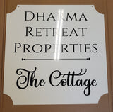 1-sided Custom Metal Sign - No Bracket Plush