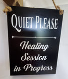 6" x 8" Custom METAL Door Hanger/Sign Plush