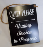 6" x 8" Custom METAL Door Hanger/Sign Plush