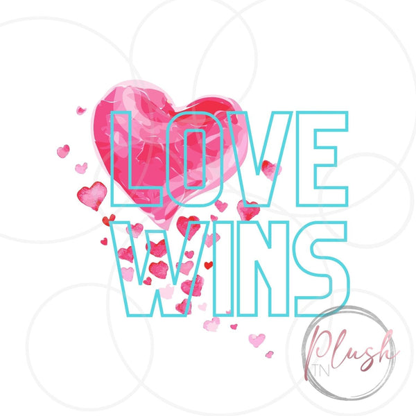 Love Wins Digital Download Plush