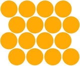 Sheet of 20 Polka Dots - 1/2 inch up to 2 1/2 inches Plush