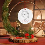 Pet Ornament for Christmas Tree - Personalized with Your Pet's Name and Image of Pet/Breed Plush