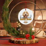 Pet Memorial Ornament for Christmas Tree - Personalized with Your Pet's Breed, Name, and Years of Birth/Death Plush