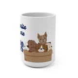 Coffee Mug - My Favorite People are Dogs - Dog Lover's Delight! 15 oz Plush